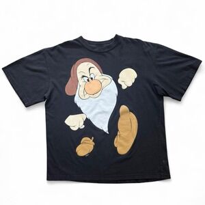 Vintage 90s Disney Snow White and Seven Dwarfs Grumpy Graphic T-shirt Large USA